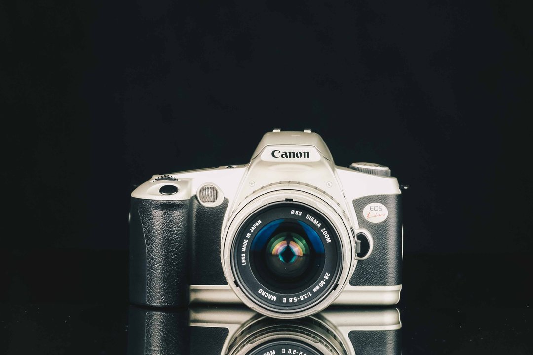 Canon EOS kiss+SIGMA 28-80mm F=3.5-5.6 #7005 #135底片相机 - 相机 - 其他金属 黑色