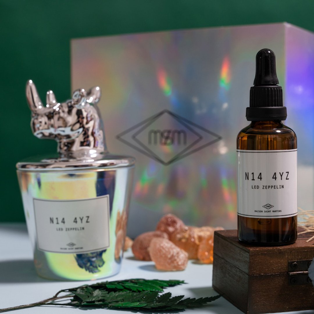 新款推薦MAISON SAINT MARTINS英國無火精油香氛禮盒進口香精炫彩 - 香薰/精油/线香 - 玻璃 
