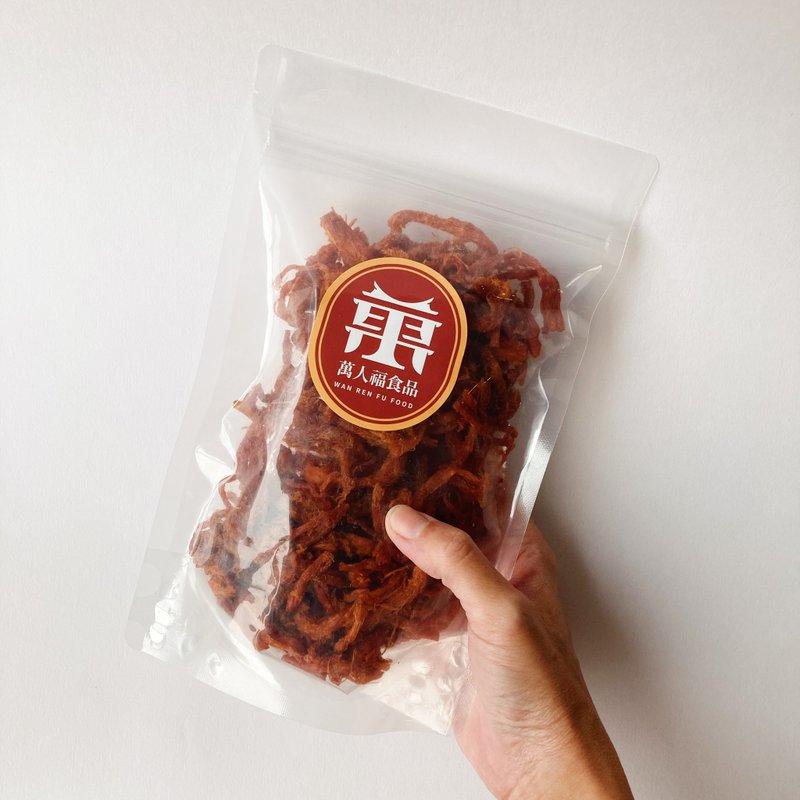 【万人福肉干】原味猪肉丝 软嫩猪肉条 零嘴 点心 解嘴馋 - 肉干/肉松 - 新鲜食材 