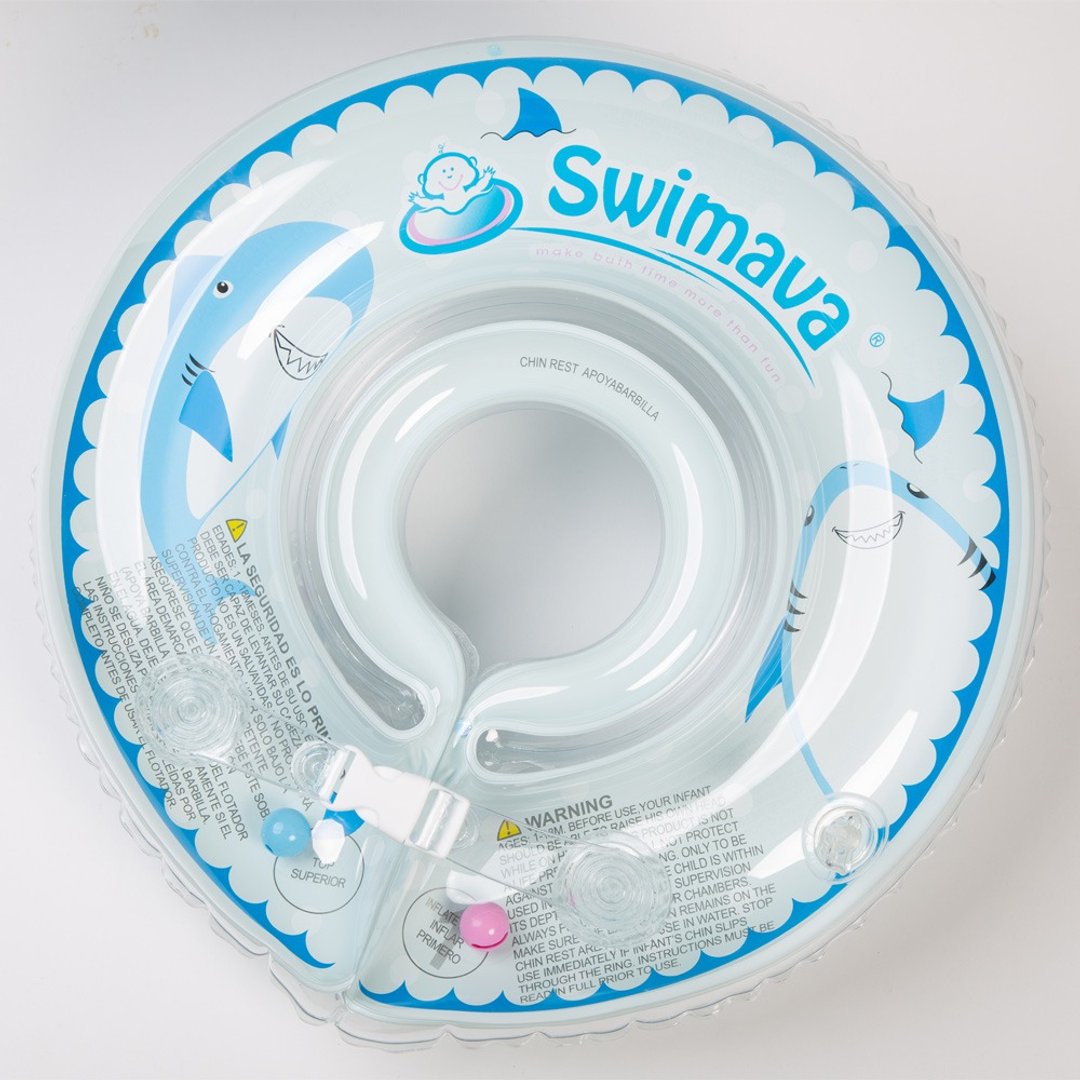 英国Swimava G1酷鲨鱼婴儿游泳脖圈-标准尺寸 - 其他 - 塑料 红色