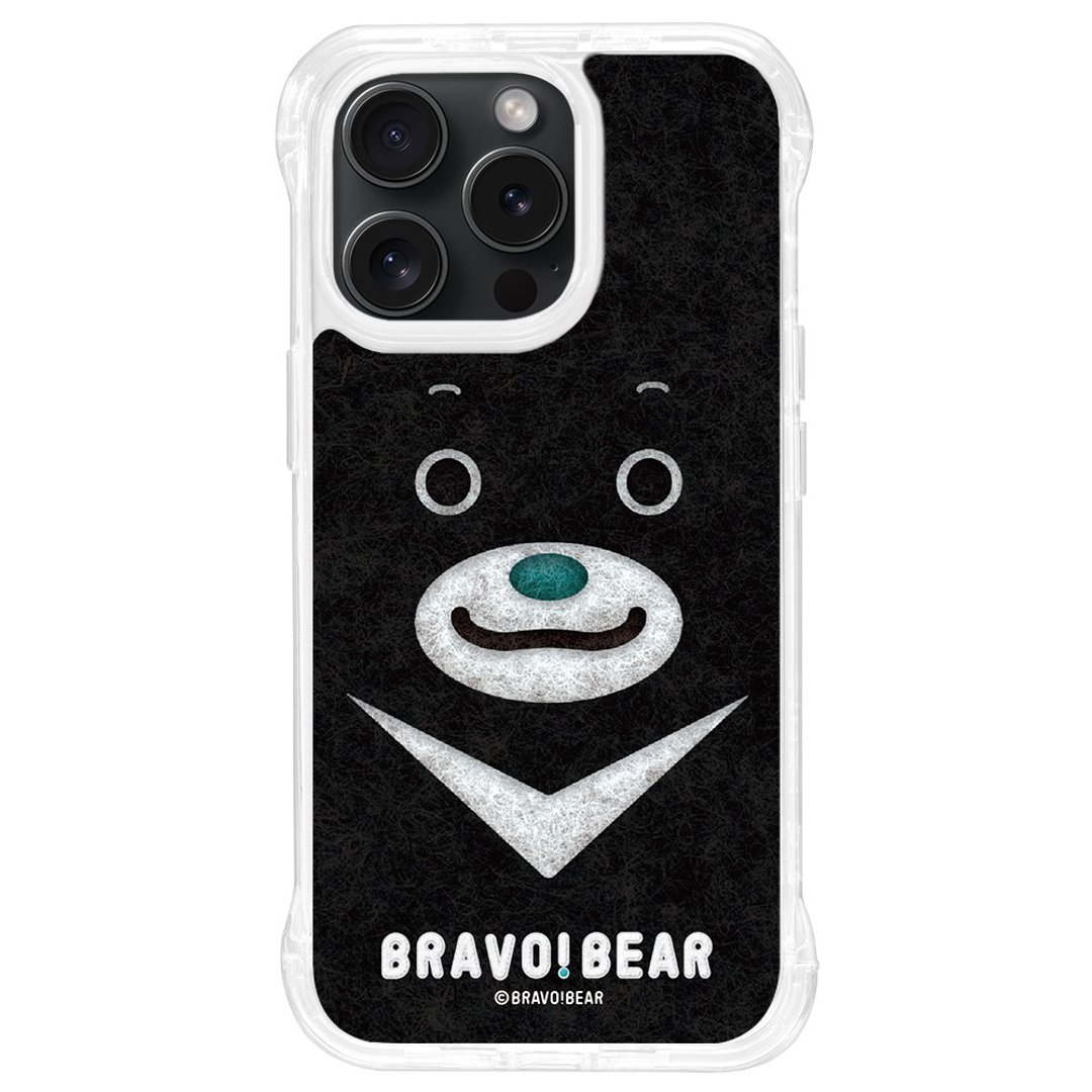 熊赞 毛绒绒の熊赞 支架壳 标准透明 iPhone 16 15 14 13 Pro Max - 手机壳/手机套 - 其他材质 透明