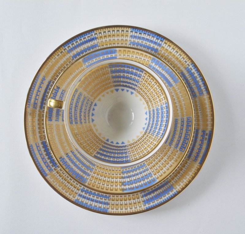 德国古董下午茶杯盘组R - 茶具/茶杯 - 瓷 黄色