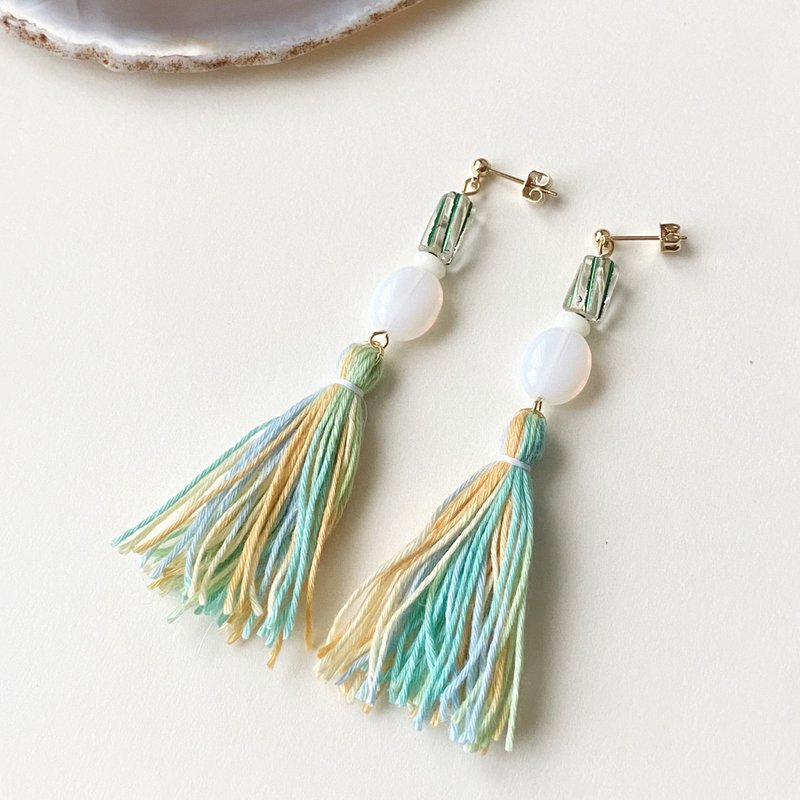 Dreamland 云霄飞车 Roller coaster - 耳环/耳夹 - 贵金属 