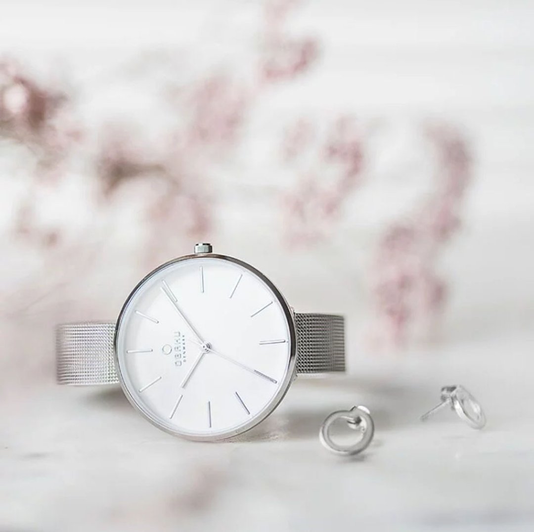 OBAKU 丹麦潮流 V211LXCIMC - 女表 - 不锈钢 灰色