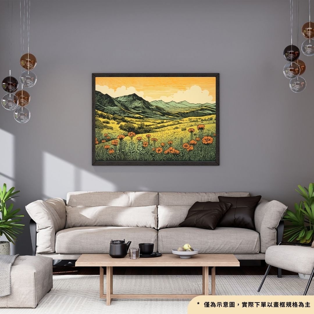 landscape 4 - 【 高清微喷油画系列 】 艺术挂画 | 卧房挂画 - 海报/装饰画/版画 - 棉 