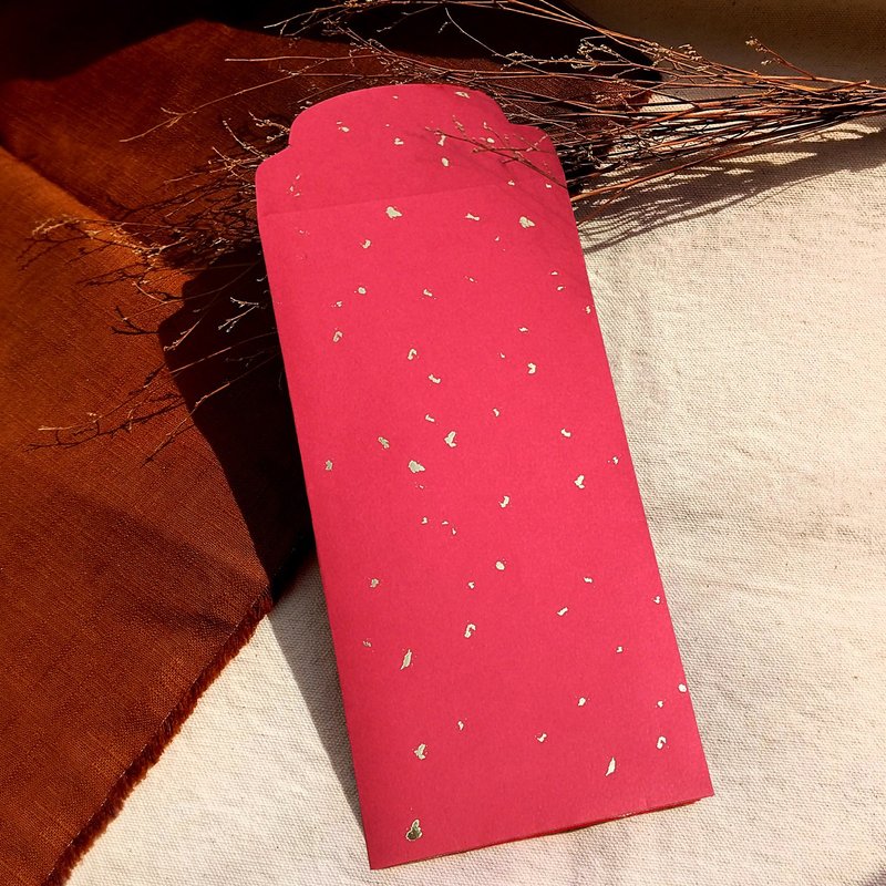 红包袋/中款/幸福撒金 -三入 - 红包/春联 - 纸 红色