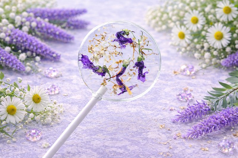 创意棒棒糖 - 紫雾花语 - 零食/点心 - 新鲜食材 紫色