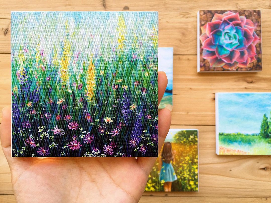 【夏季花海】限量复刻画 | 花卉艺廊墙家居设计 | 画廊风空间质感 - 海报/装饰画/版画 - 棉 