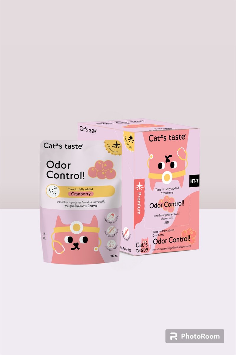 Cat's Taste 吞拿鱼小红莓啫喱湿猫粮 净味用 - 猫罐头/鲜食 - 新鲜食材 