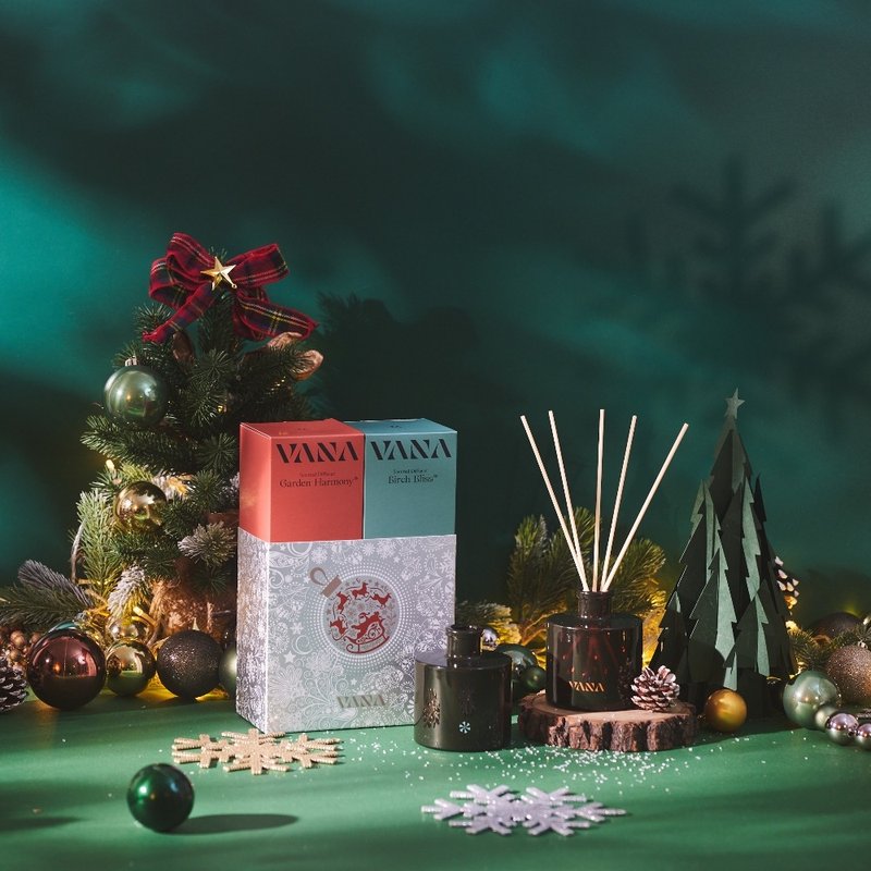 圣诞限定扩香瓶二入组 - 北欧花园 & 桦树礼赞 200ml - 香薰/精油/线香 - 精油 多色
