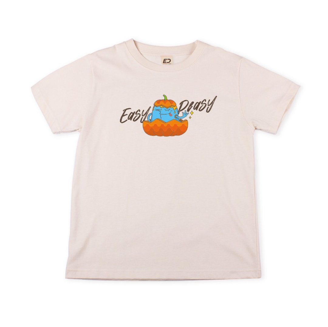 骄傲的南瓜精灵  短T/女上衣/男T恤/T-Shirt - 女装 T 恤 - 棉 橘色
