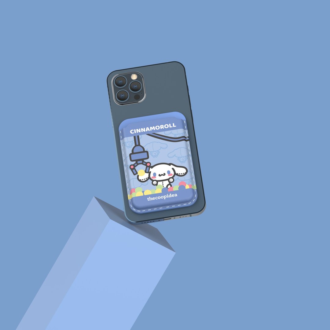 Cinnamoroll x thecoopidea WELT iPhone 磁力卡片 / 银包套 - 名片夹/名片盒 - 聚酯纤维 
