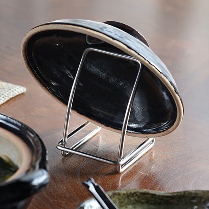 日本霜山 304不锈钢锅盖架/砧板收纳架 - 其他 - 不锈钢 银色