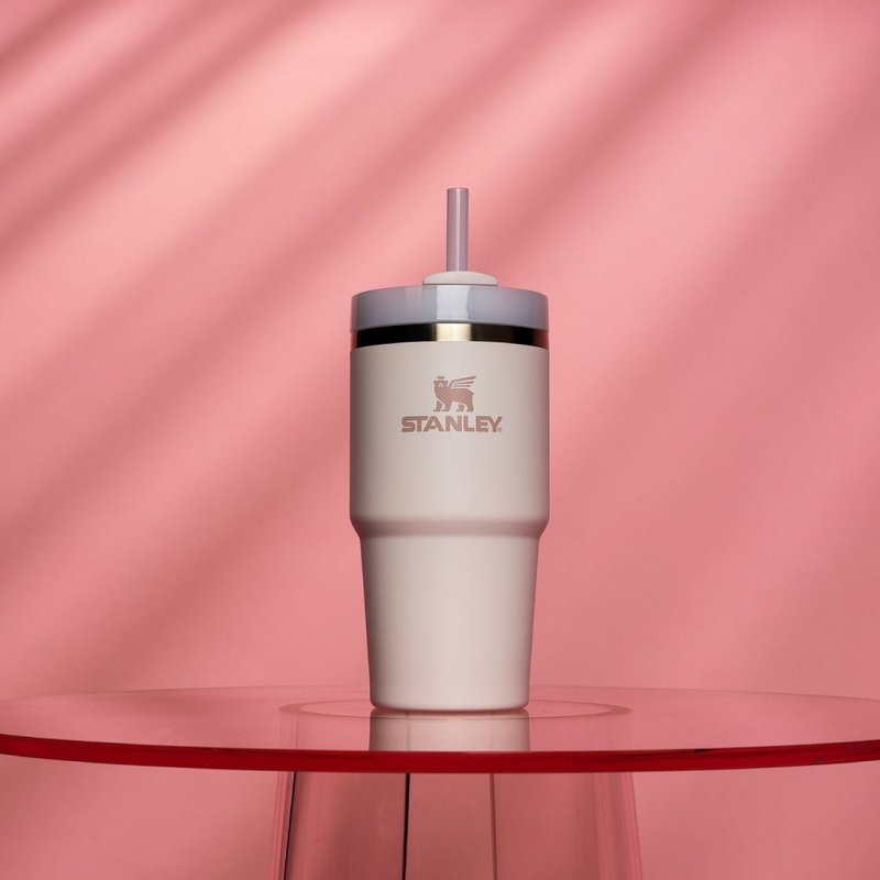 STANLEY 冒险系列 吸管随手杯2.0 0.59L / 山樱粉2.0 - 保温瓶/保温杯 - 不锈钢 