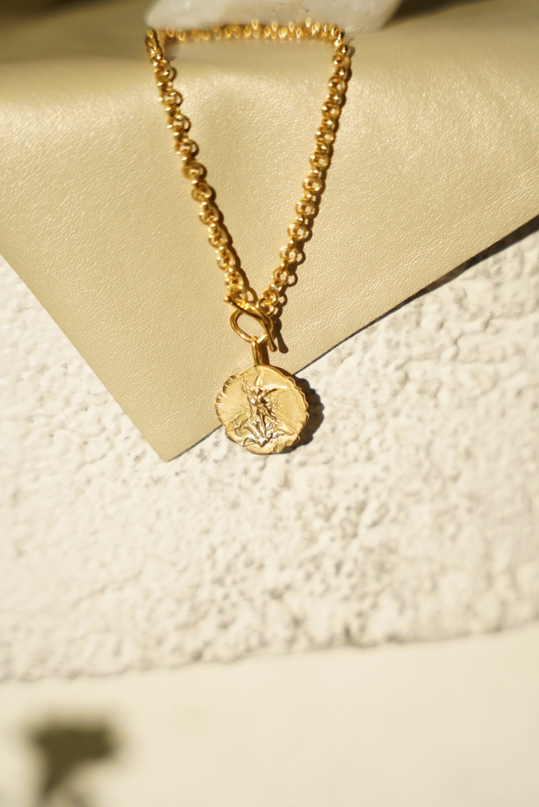 SV Médaille 坠饰手链 - 手链/手环 - 其他金属 金色