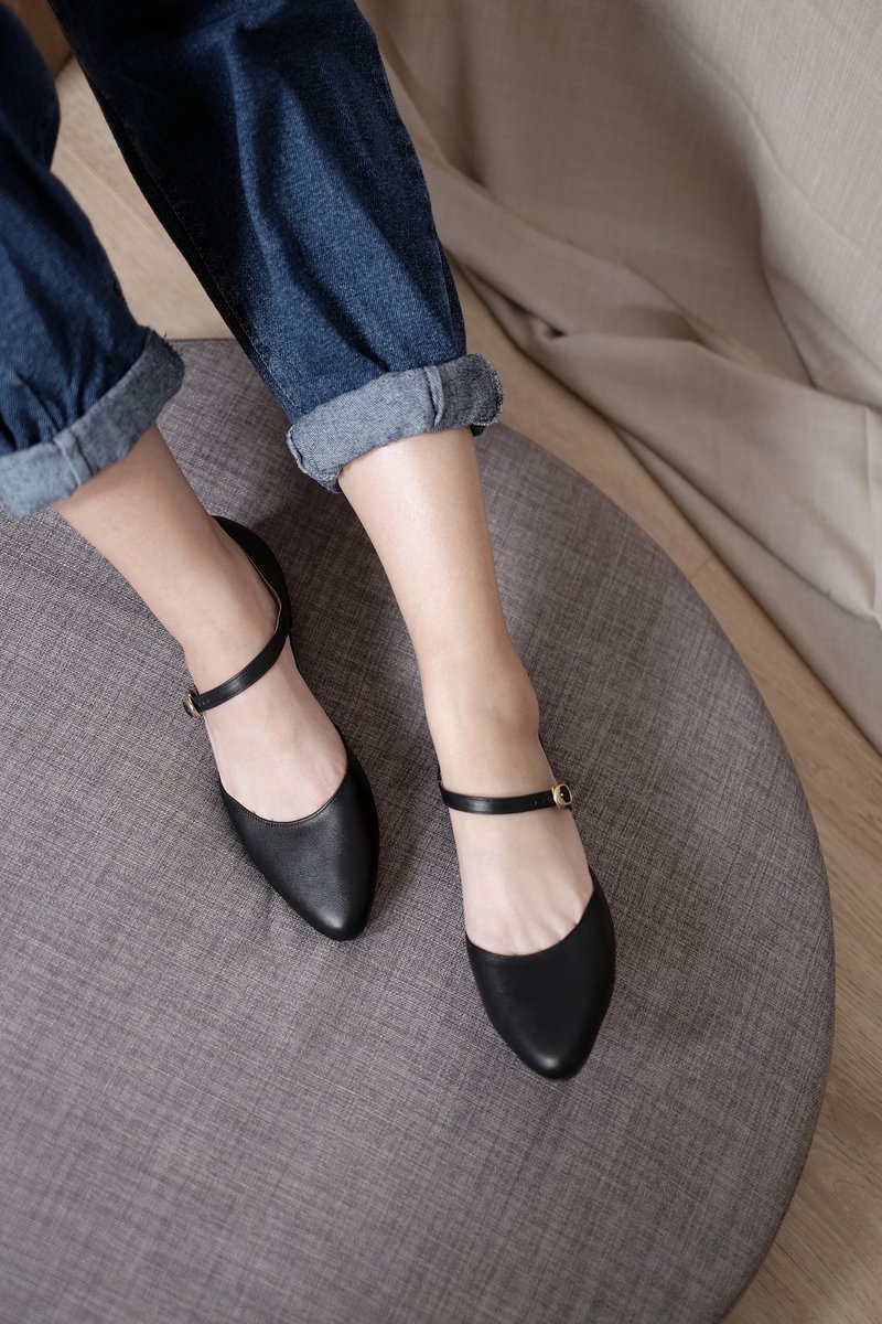 Idun Dark (暮黑) Heels  | WL - 其他女款皮鞋 - 真皮 黑色