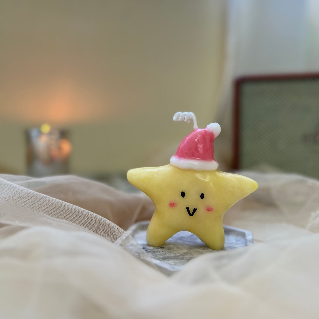 圣诞礼物 - My Little Star 我的小星星香氛蜡烛 - 蜡烛/烛台 - 蜡 黄色