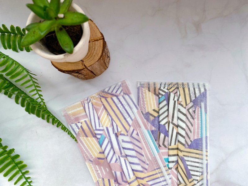 预购【STYLEi 医疗口罩】三角几何系列 -成人/儿童 _一盒30入 | - 口罩 - 其他材质 