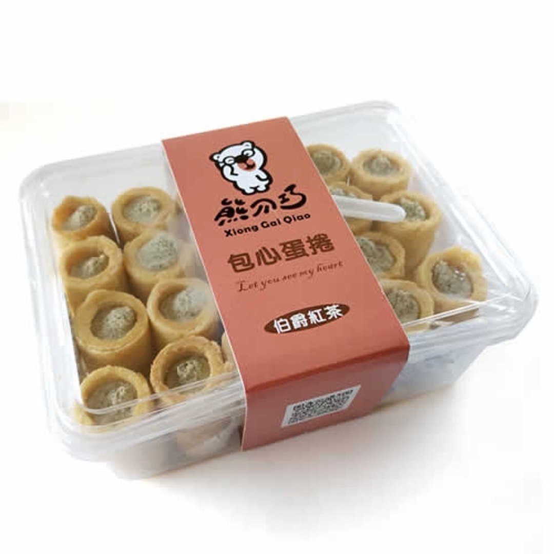 伯爵红茶包馅蛋卷 实心蛋卷 包心蛋卷满馅蛋卷幸福蛋卷滋味中秋礼 - 零食/点心 - 其他材质 