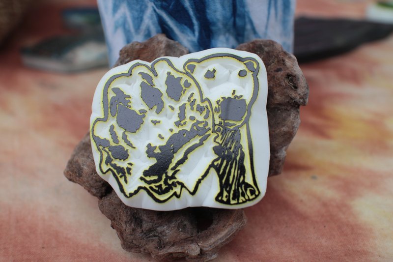 海洋印章 北极熊 - 印章/印台 - 橡胶 透明