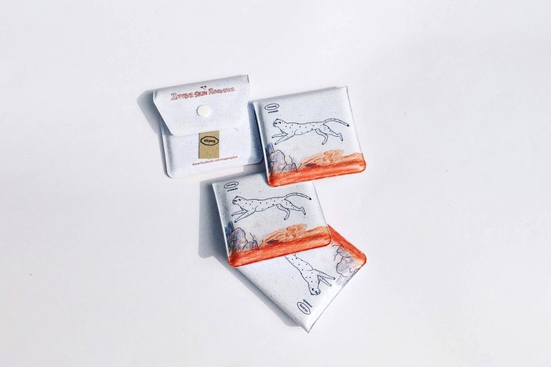 环保 菸灰袋 烟蒂 小物袋 隔热 复古漫画 蛇 豹 麦当劳 苹果树 - 其他 - 其他材质 蓝色