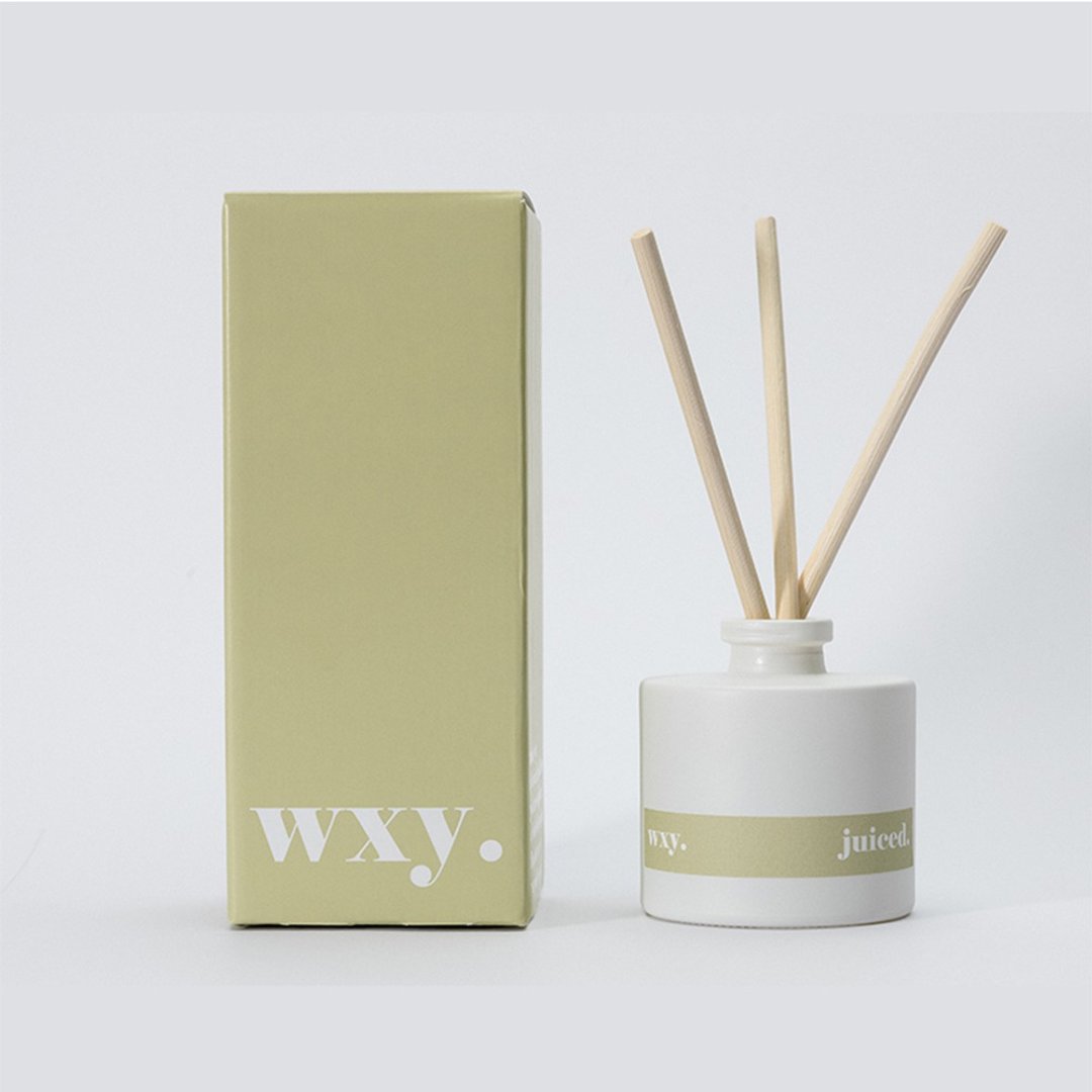 【英国 wxy】经典扩香- juiced. 莱姆 & 黄瓜 /100ml - 香薰/精油/线香 - 玻璃 绿色