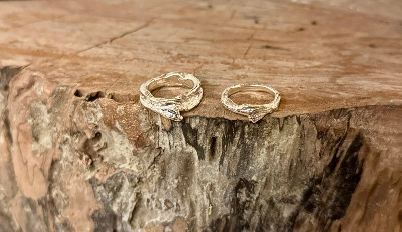 树纹 /// 925纯银 - 戒指 - 纯银 