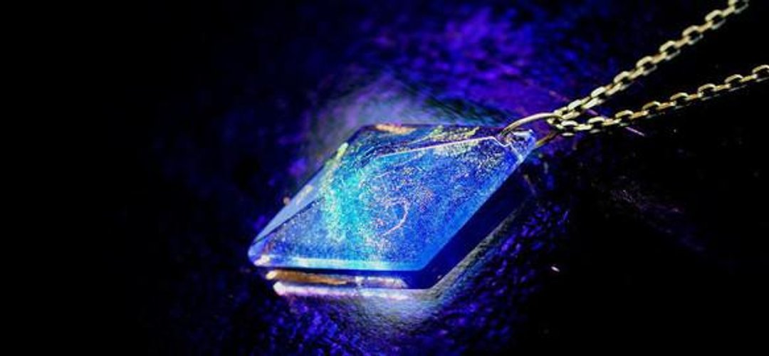 [Made to order] Pure dream ~ Blue rainbow dream ~ - 项链 - 其他金属 