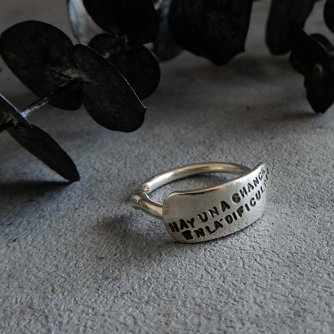 Swag Ear Cuff 牌饰 / silver C086 - 耳环/耳夹 - 纯银 银色