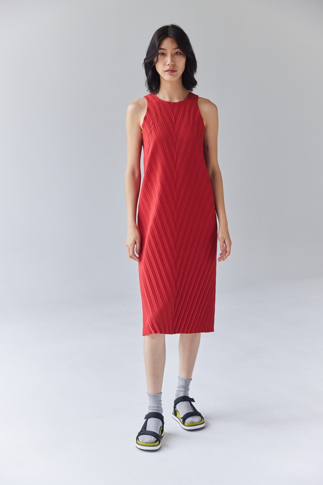 Emma Dress 洋裝 - 洋装/连衣裙 - 其他人造纤维 粉红色