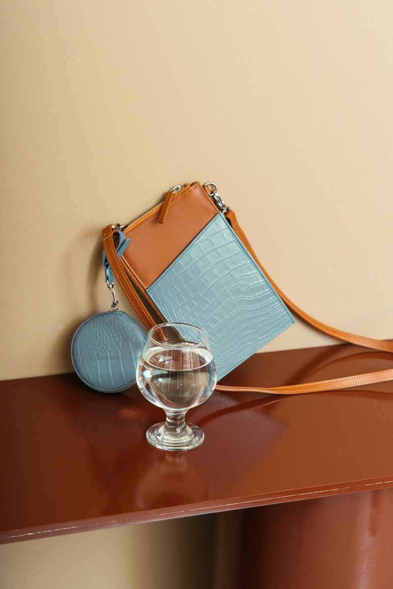 GENUINE LEATHER 1.0 " SURROUND " (River Brick) - 皮夹/钱包 - 真皮 多色