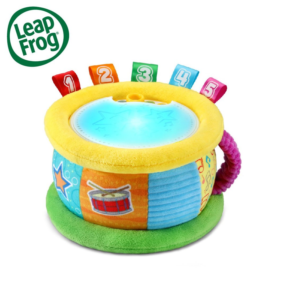 官方直营快速到货 - 仅限寄送台湾【LeapFrog】宝宝拍拍鼓 - 玩具/玩偶 - 棉 多色