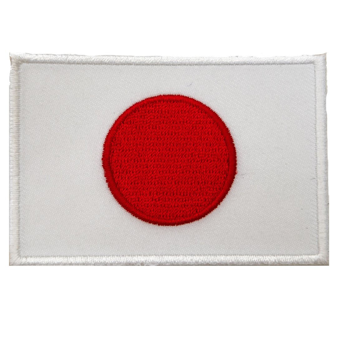 日本 熨烫袖标 背胶烫布贴纸 熨斗贴布绣 布艺烫贴 Flag Patch布 - 徽章/别针 - 绣线 多色