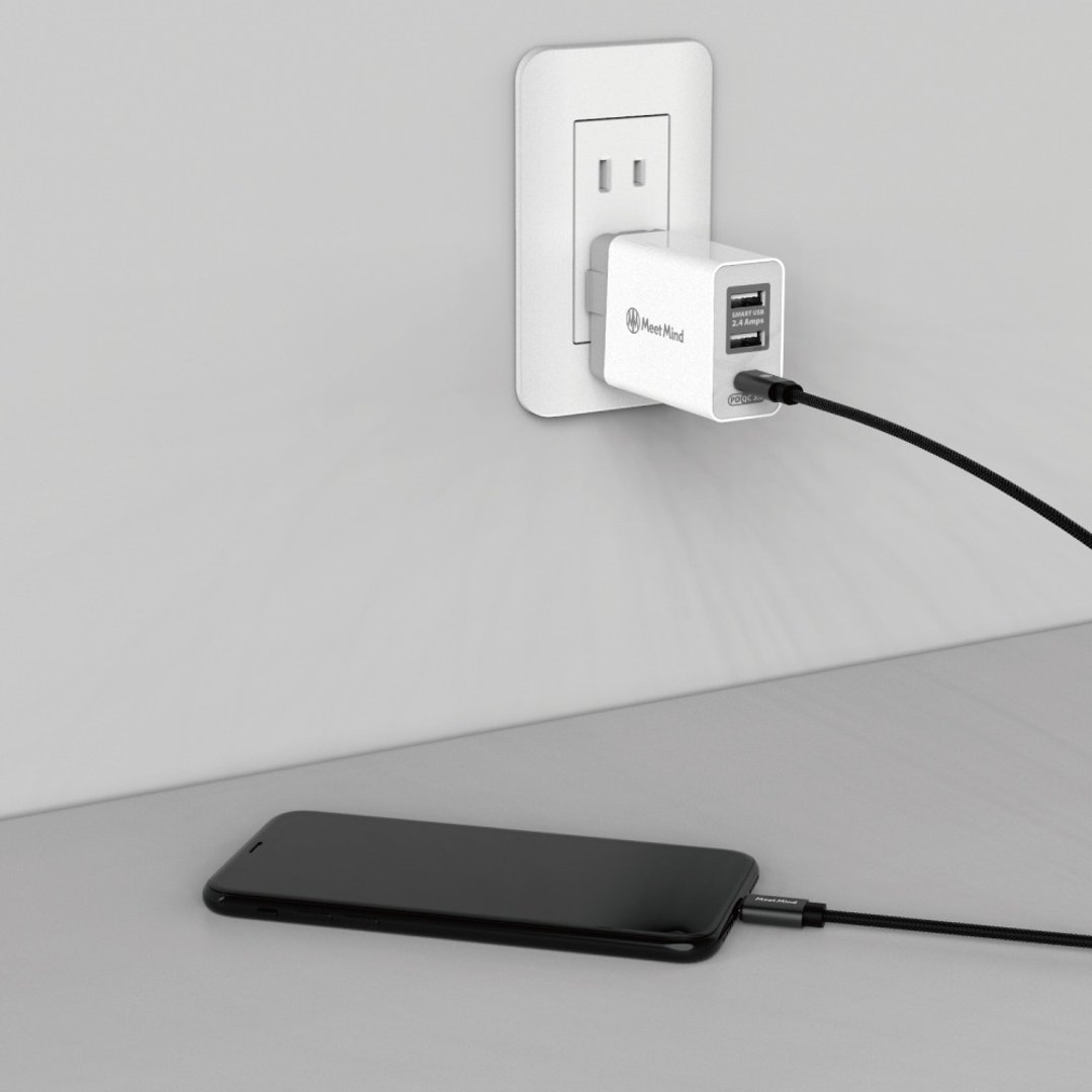 活动买一送一  Apple Type-C to Lightning MFi强化渔网编织线 - 手机配件 - 其他金属 多色