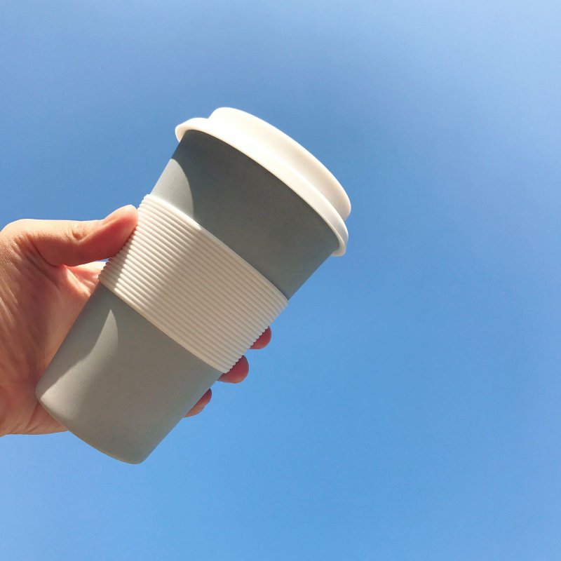 Zuperzozial - Cruising Travel Mug 环保随行杯  - 粉蓝色 - 咖啡杯/马克杯 - 竹 金色