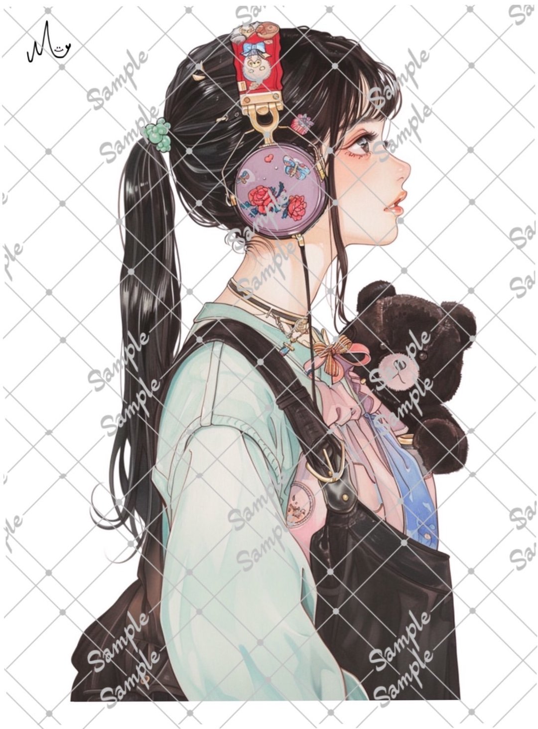 原创人物贴纸 11月新品 - 贴纸 - 纸 