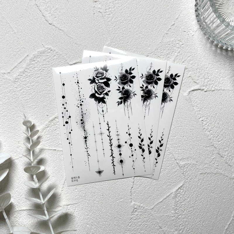 黑色水滴 - 贴纸 - 其他材质 多色