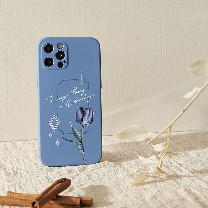 乐意loidesign冷恋郁金香全包iPhone手机壳 - 手机壳/手机套 - 塑料 紫色