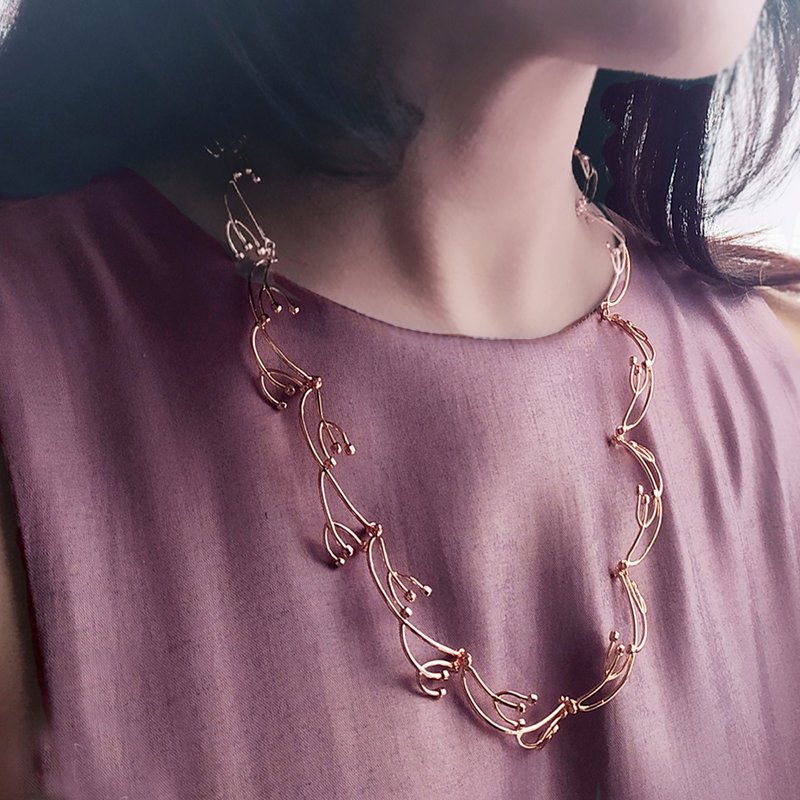 【雙11折扣】Silver Necklace , Branch Necklace - 项链 - 纯银 