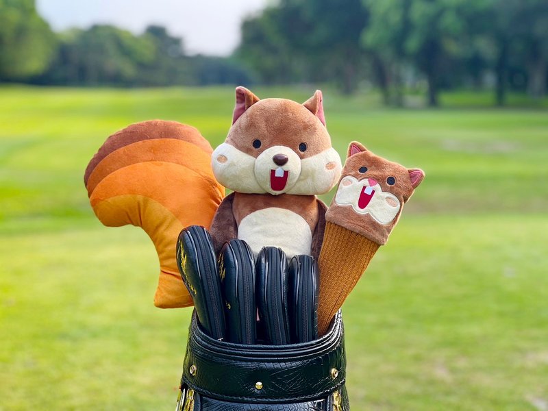 天成逸旅-朋趣豪华露营 栗比高尔夫球套 袜套款 - 运动配件 - 聚酯纤维 咖啡色