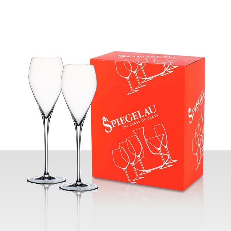 【Spiegelau】 Adina Prestige香槟杯245ml-2入礼盒 - 酒杯/酒器 - 玻璃 