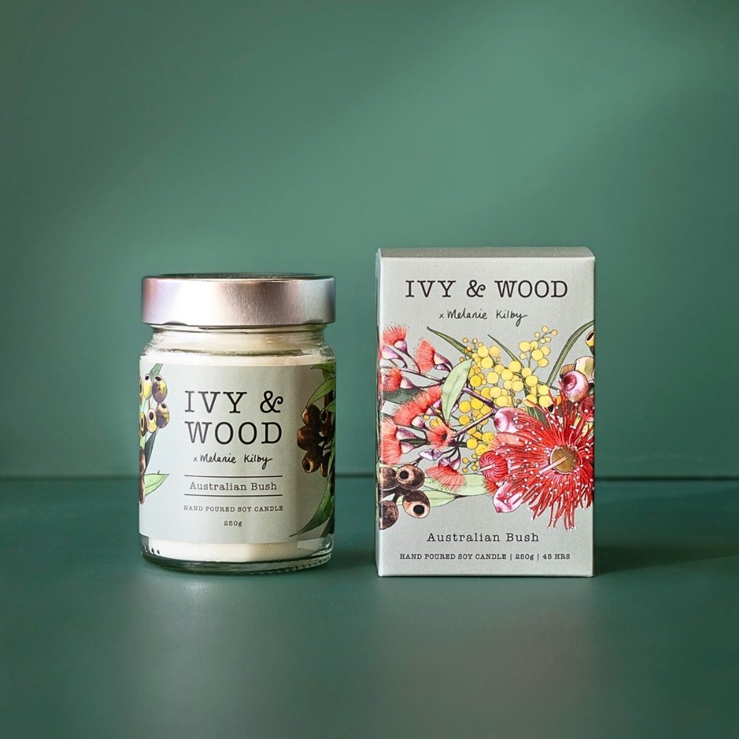 原野精灵香氛蜡烛-【IVY&WOOD】天然手作香氛 - 蜡烛/烛台 - 其他材质 