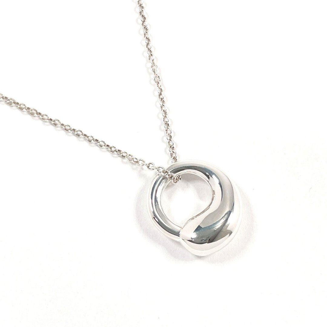 【日本直购 二手美品】蒂芙尼 TIFFANY&Co. 项链 永恒之圆 艾尔莎·毕翡蒂 银 925 精品 已抛光 - 项链 - 纯银 银色