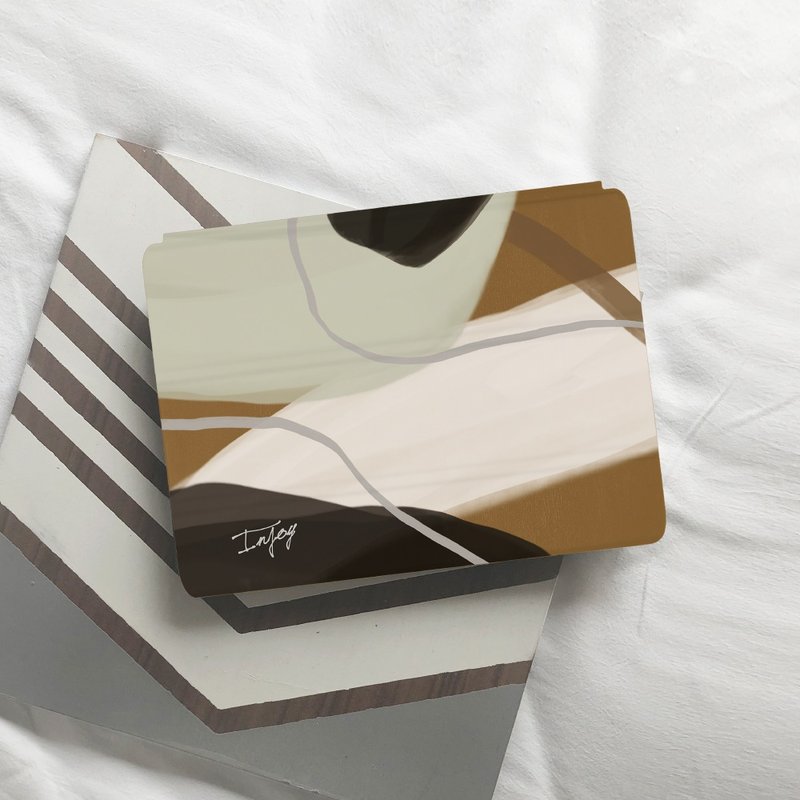 iPad 12.9/Air5/iPad 9/mini 7系列 午茶时光 皮革平板保护套 - 平板/电脑保护壳 - 其他材质 咖啡色