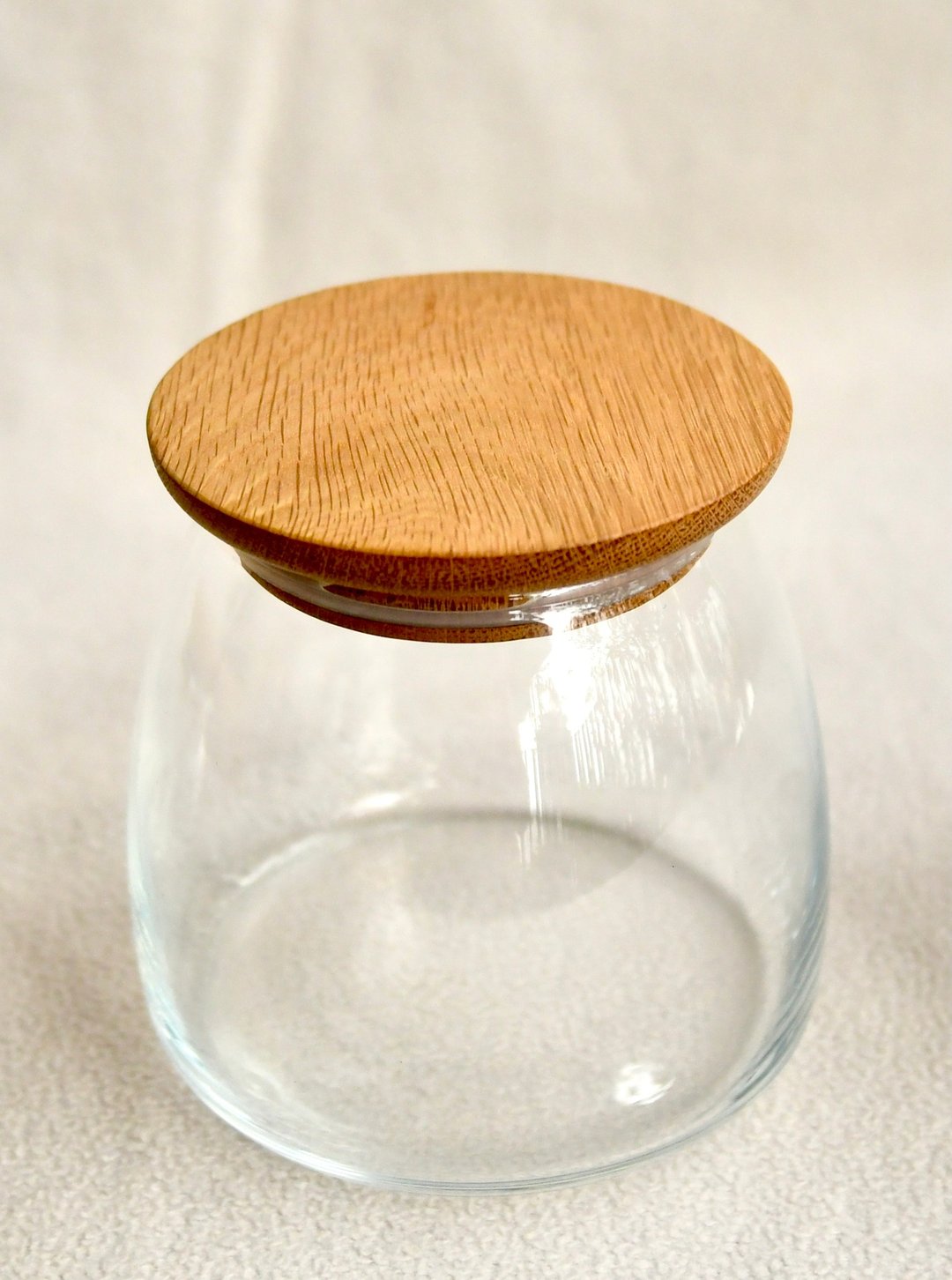iwood木盖玻璃罐-中(750ml) - 收纳用品 - 玻璃 