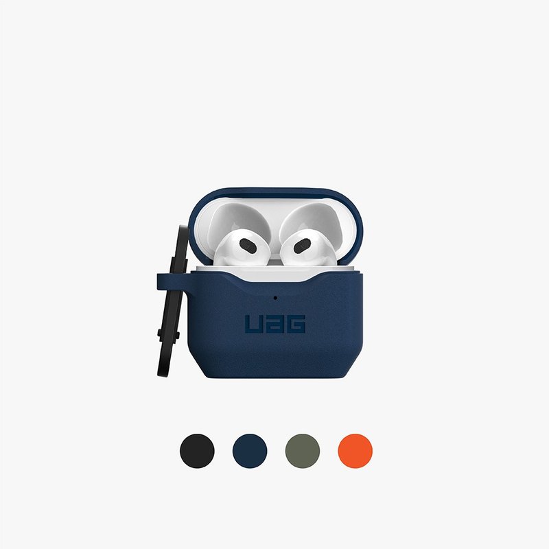 UAG AirPods 3 耐冲击防尘硅胶保护壳 - 耳机收纳 - 硅胶 多色