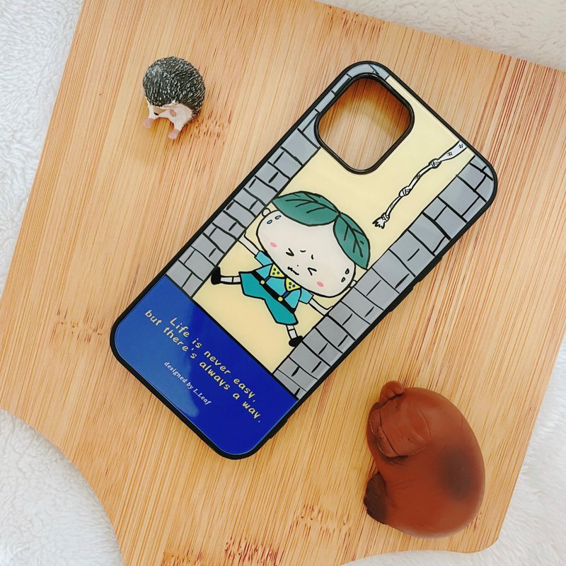 【五倍券优惠】定制钢化玻璃手机壳 / 犀牛盾-狂风暴雨 - 手机壳/手机套 - 硅胶 黄色