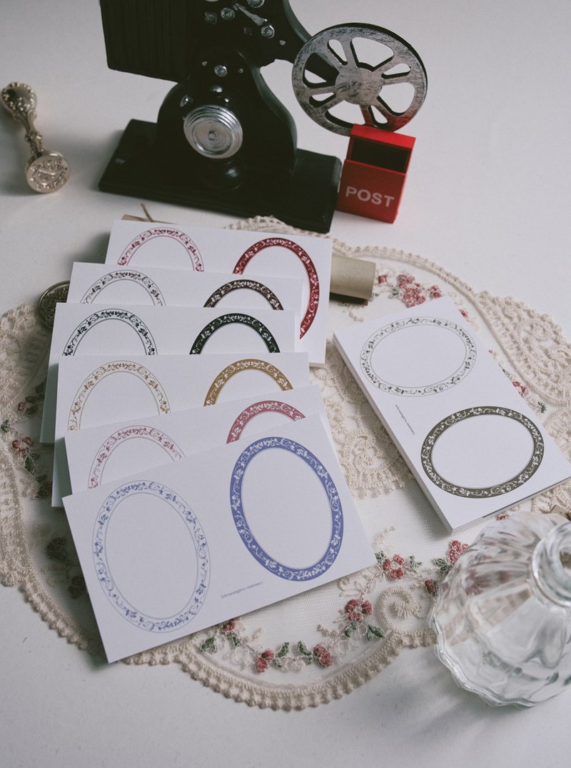 裱框信件 - 便条纸/标签贴 - 纸 