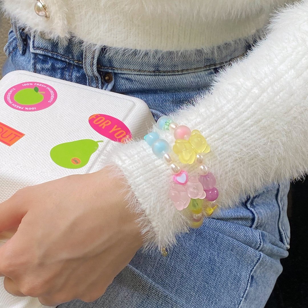 NEW! TEDDY BRACELET - 手链/手环 - 其他材质 