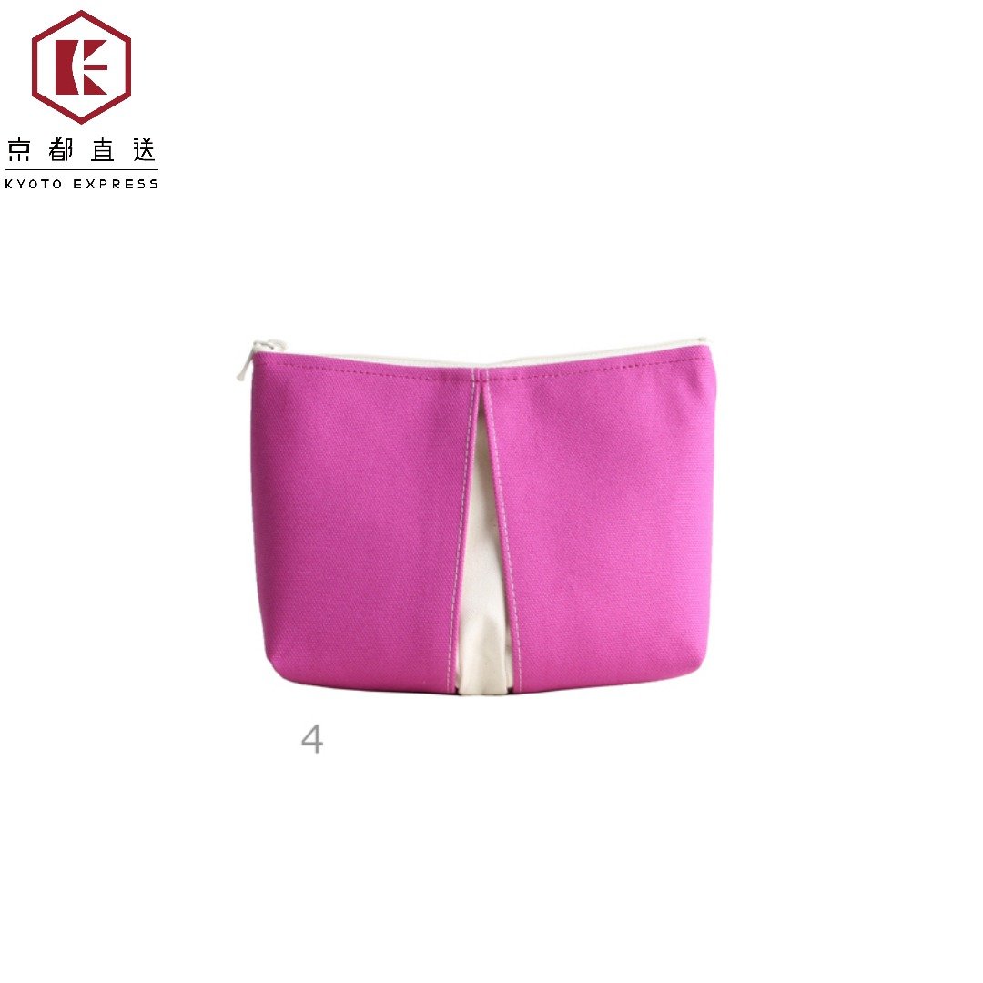 【光章KOSHO】Pouch zip - 手提包/手提袋 - 棉．麻 
